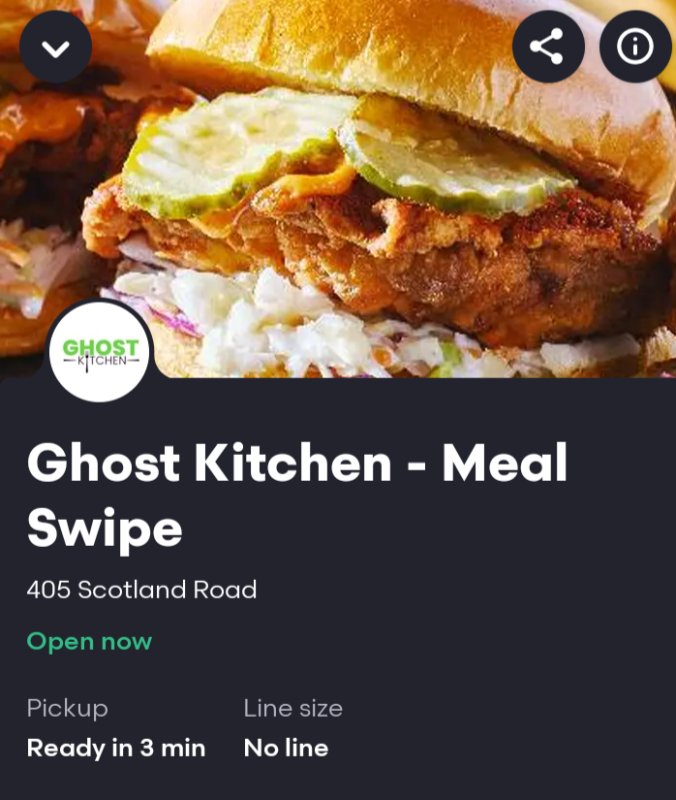 Students say Ghost Kitchen's Grubhub is a hassle by Joseph Copple